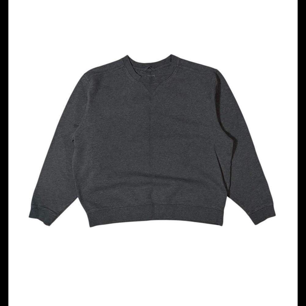 Llbean grey crewneck‎ sweatshirt size